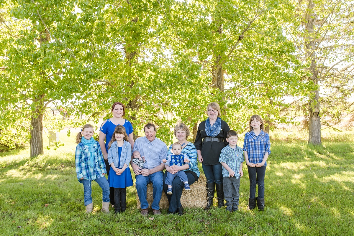 Spring Family Photos | Central Alberta Photographers | Castor, Alberta